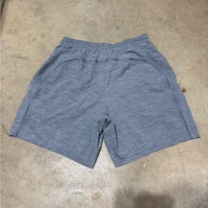 Lululemon Pace Breaker Mens Shorts Linerless 7" Inseam Gray Size Medium